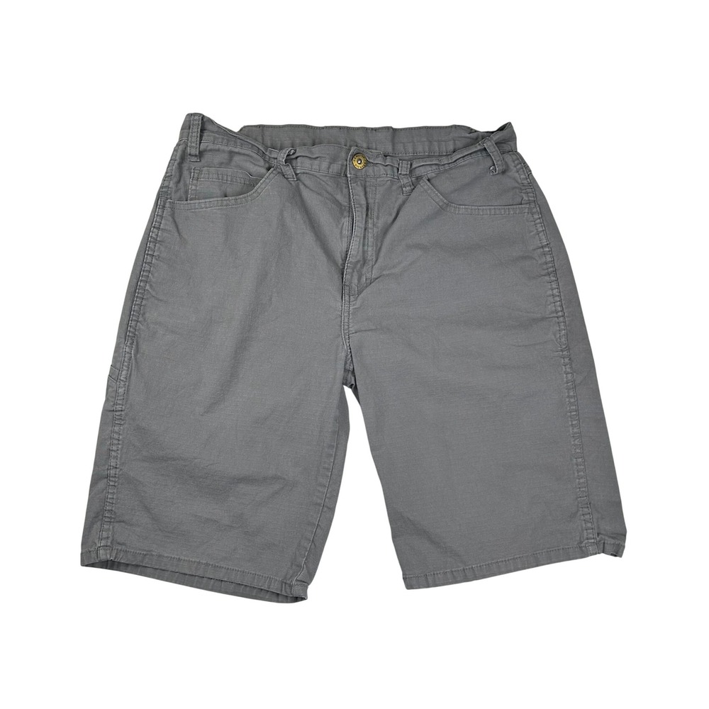 Genuine‎ Dickies Mens Gray Utility Shorts Size 32 Cotton Blend Stretch